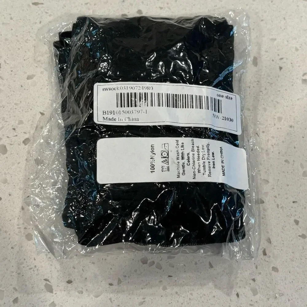 NEW SHEIN Black Hearts Stockings